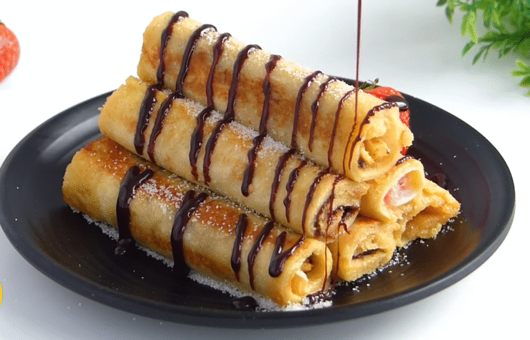 5 Fun French Toast Roll-Ups for Kids Nutella, Cream Cheese & Fruit