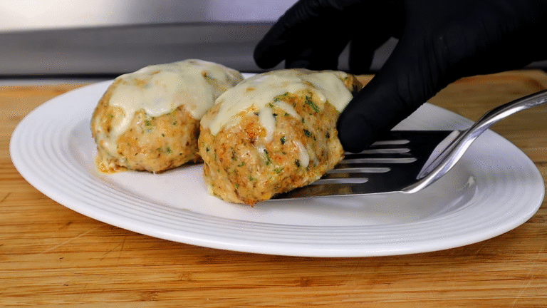 Easy Garlic Parmesan Chicken Meatloaves Dinner Recipe You’ll Love