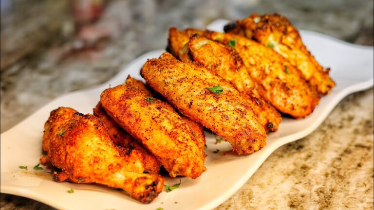 Louisiana Oven-Fried Dry Rub Chicken Wings Recipe Ideas