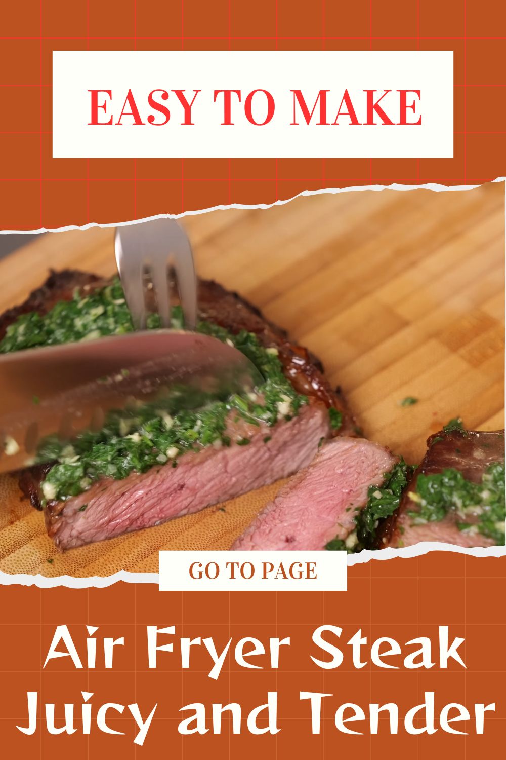 Easy To Make Air Fryer Steak Juicy and Tender