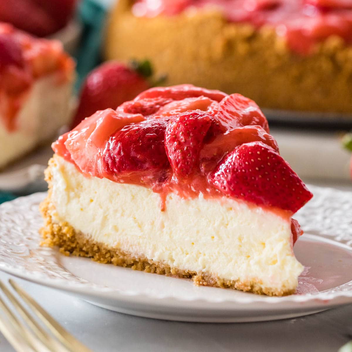 Fresh Strawberry Cheesecak Recipe The Ultimate Dessert