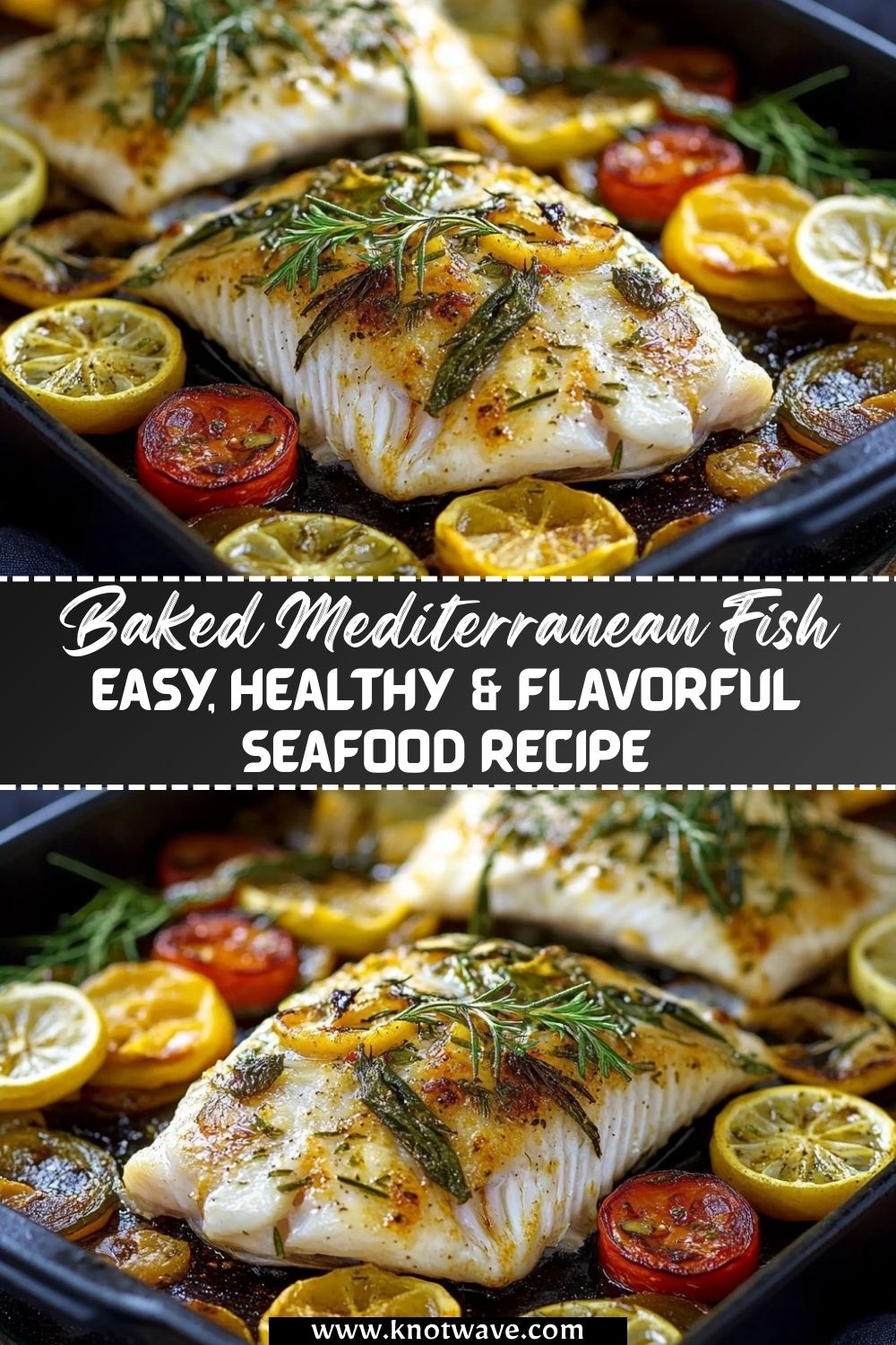 Baked Mediterranean Fish – Easy, Healthy & Flavorful Seafood Recipe