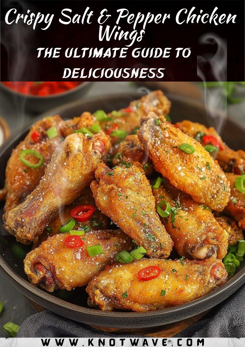 Crispy Salt & Pepper Chicken Wings – The Ultimate Guide to Deliciousness