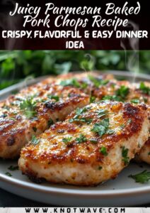 Juicy Parmesan Baked Pork Chops Recipe – Crispy, Flavorful & Easy Dinner Idea