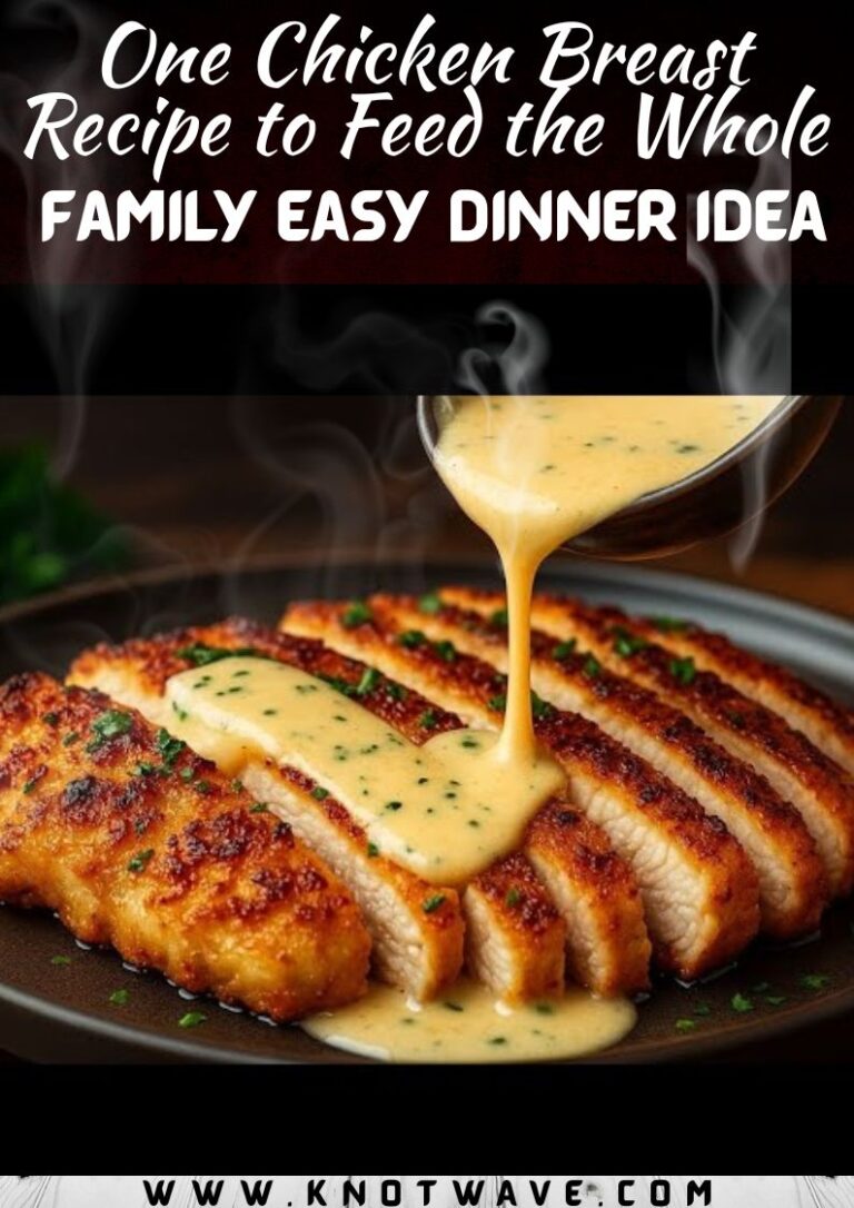 One Chicken Breast Recipe to Feed the Whole Family Easy Dinner Idea