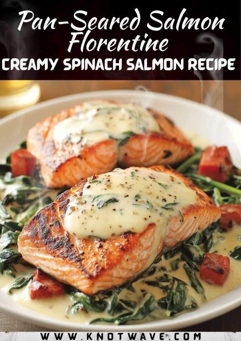 Pan-Seared Salmon Florentine Creamy Spinach Salmon Recipe