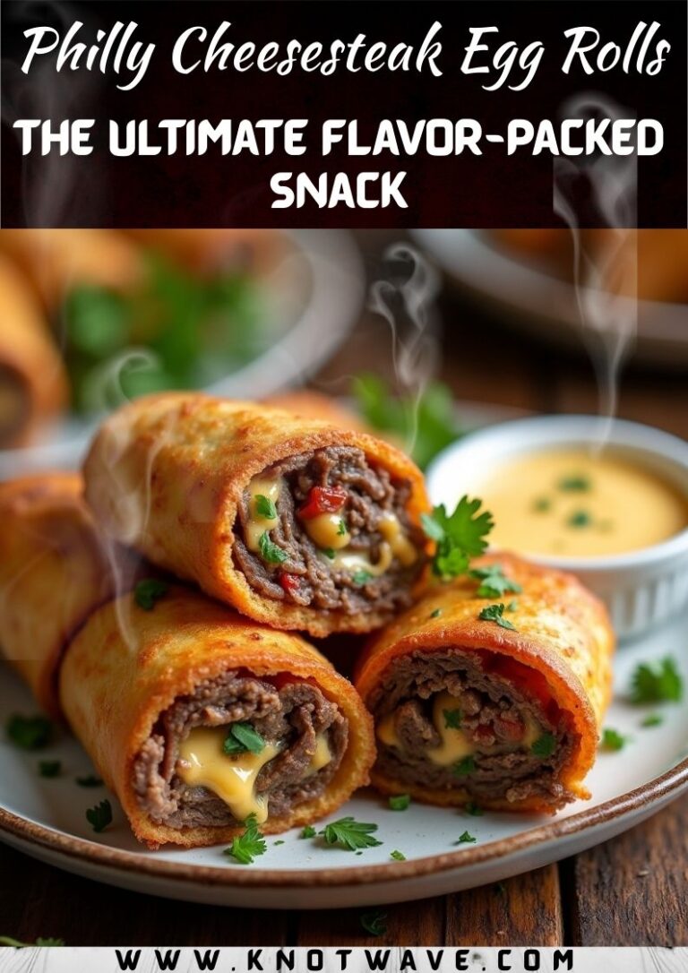 Philly Cheesesteak Egg Rolls The Ultimate Flavor-Packed Snack