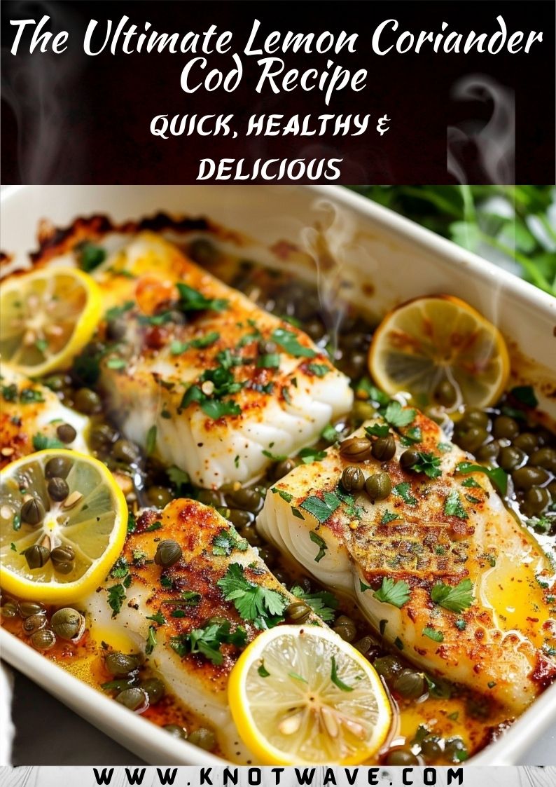 The Ultimate Lemon Coriander Cod Recipe – Quick, Healthy & Delicious