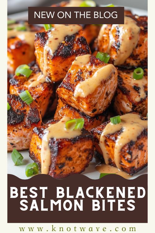Best Blackened Salmon Bites | Crispy, Juicy & Loaded with Cajun Flavor