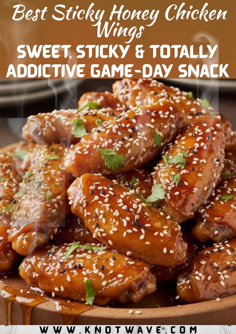 Best Sticky Honey Chicken Wings – Sweet, Sticky & Totally Addictive Game-Day Snack