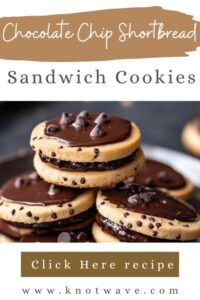 Chocolate Chip Shortbread Sandwich Cookies – Buttery, Crisp & Irresistibly Sweet Treat