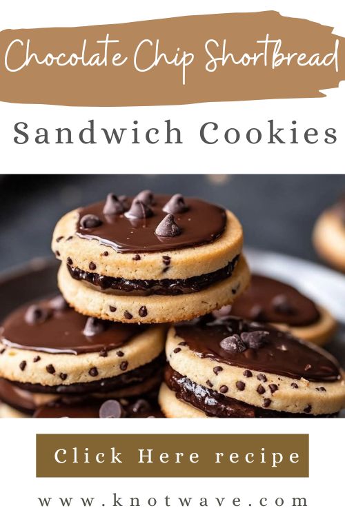 Chocolate Chip Shortbread Sandwich Cookies – Buttery, Crisp & Irresistibly Sweet Treat