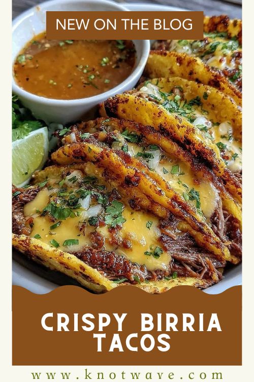 Crispy Birria Tacos with Consommé Easy Homemade Version