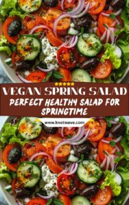 Fresh & Easy Vegan Spring Salad – Perfect Healthy Salad for Springtime