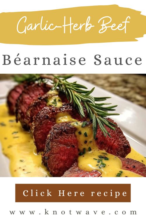 Garlic-Herb Beef Tenderloin with Béarnaise Sauce – Juicy, Tender & Luxuriously Creamy Idea