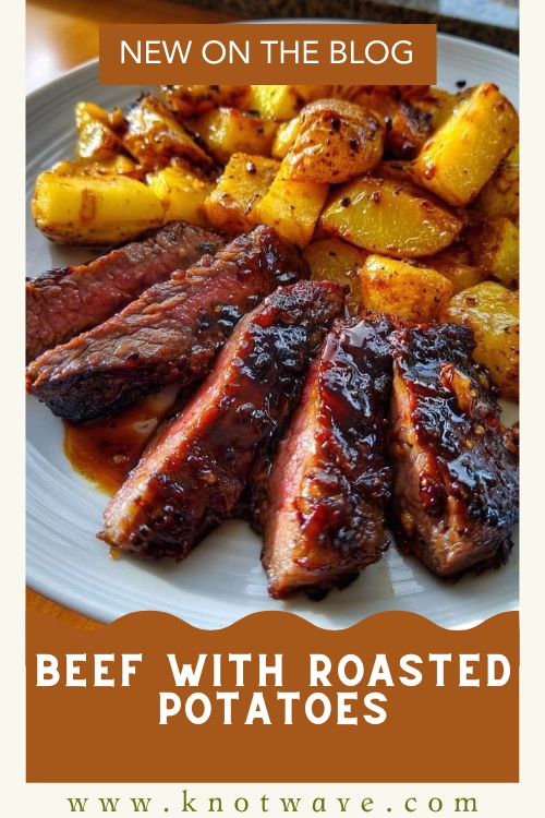 Honey Beef with Roasted Potatoes Sweet, Savory & Perfectly Crispy