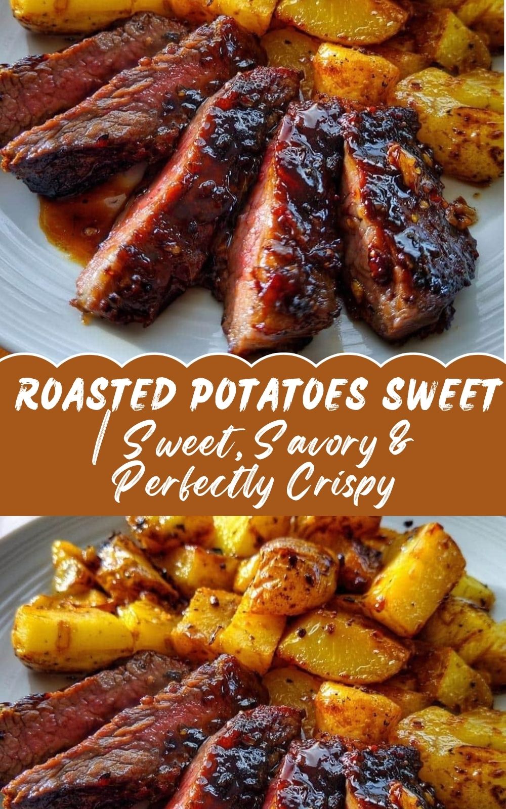 Honey Beef with Roasted Potatoes Sweet, Savory & Perfectly Crispy
