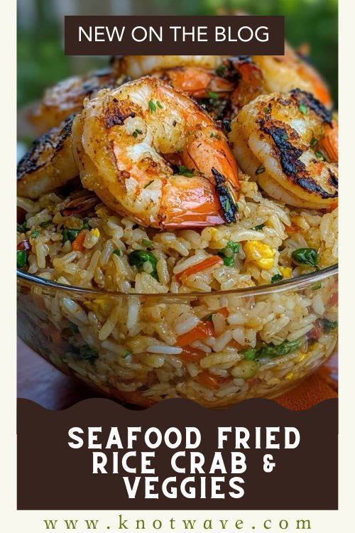 Seafood Fried Rice – A Savory Mix of Shrimp, Crab & Veggies