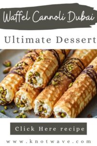 Waffel Cannoli Dubai Edition – The Ultimate Dessert Experience in the UAE