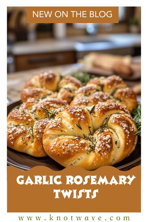Garlic Rosemary Twists Soft Buttery Totally Irresistible