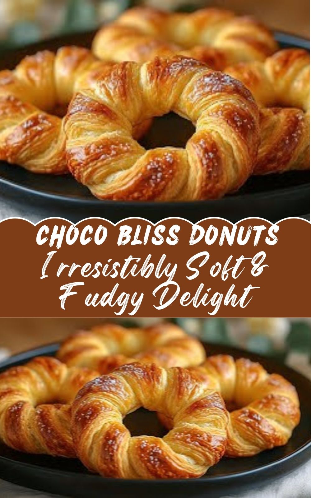 Choco Bliss Donuts Irresistibly Soft & Fudgy Delight