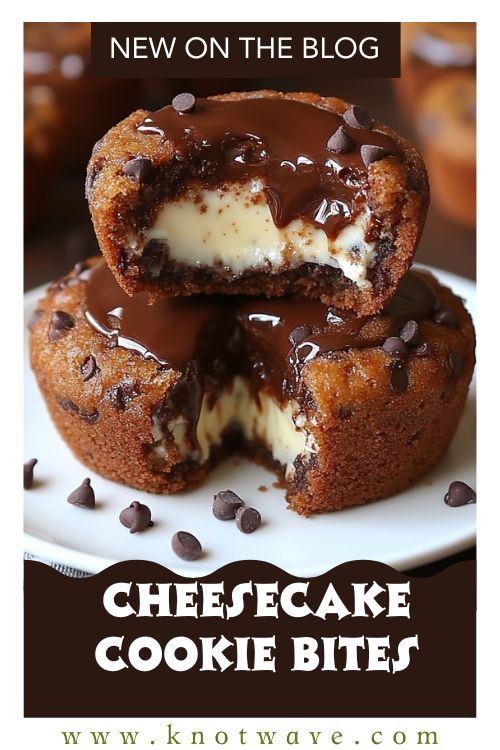 Choco Cheesecake Cookie Bites Bite of Pure Bliss