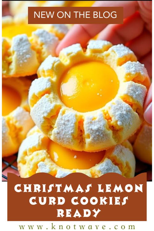 Incredible Christmas Lemon Curd Cookies Sweet And Delicious