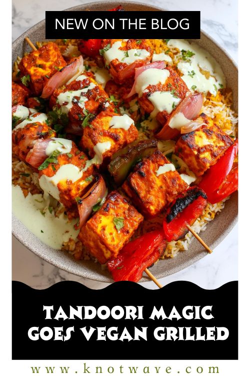 Tandoori Magic Goes Vegan Grilled Tofu Perfection on a Stick