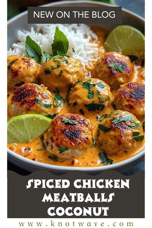 Thai Spiced Chicken Meatballs Coconut Curry Perfection in Every Bite