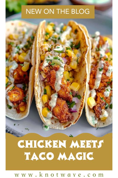 When Fried Chicken Meets Taco Magic Flavor Explosion Inside